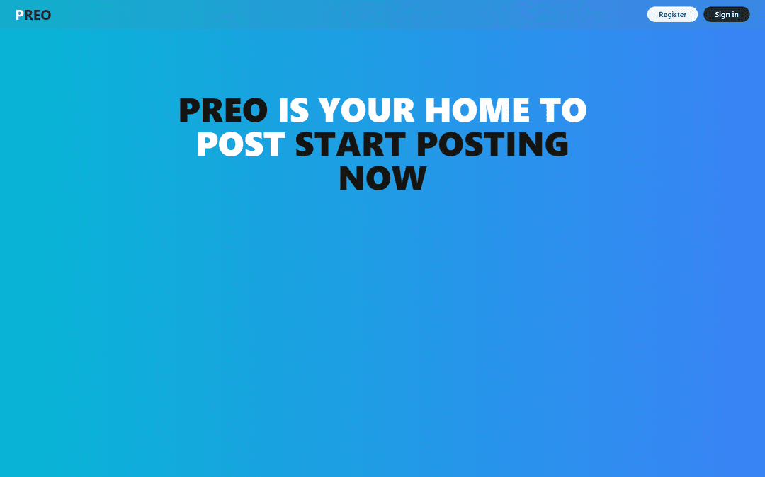 Preo (Social Media)